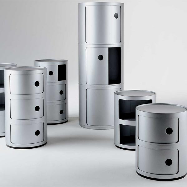 Kartell Componibili kast rond small (1 comp.)