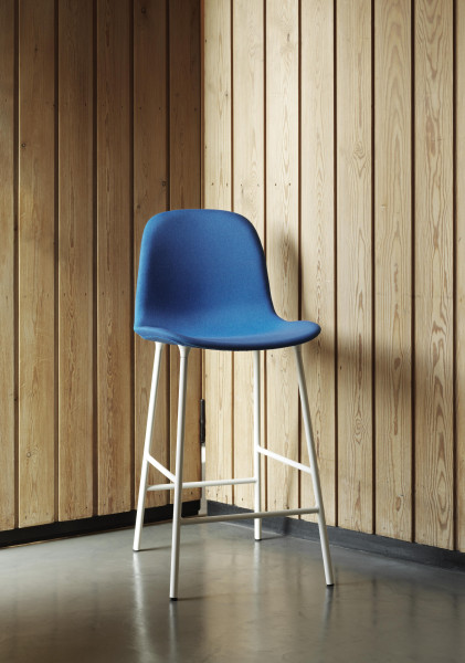 Normann Copenhagen Form Bar Chair gestoffeerde barkruk 65cm