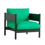 Hay Arbour Club fauteuil groen gelakt beuken