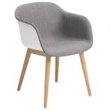 Muuto Fiber Wood Front Upholstery stoel