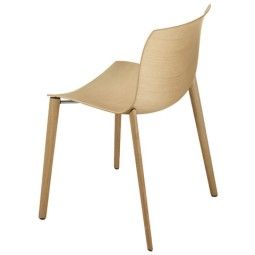 Arper Catifa 53 Wood stoel