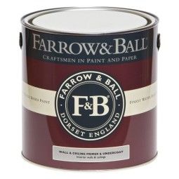 Farrow & Ball Primer en Undercoat muur en plafond, witte en lichte tinten