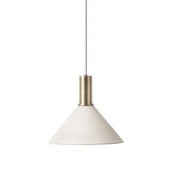 Ferm Living Cone Light Grey hanglamp