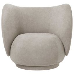 Ferm Living Rico Brushed fauteuil