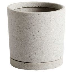 Hay Plant pot with saucer m