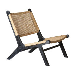 HKliving Webbing Lounge fauteuil