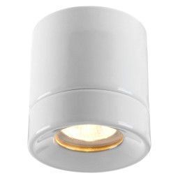 Ifö Electric Light On Downlight plafondlamp porselein IP44