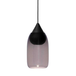 Mater Design Liuku hanglamp drop zwart linden incl shade