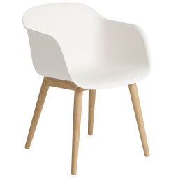 Muuto Fiber Wood stoel