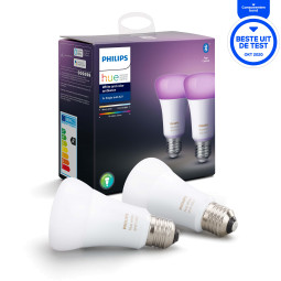 Philips Hue Philips Hue lichtbron E27 Bluetooth- white/color - 2-pack
