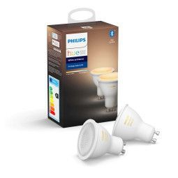 Philips Hue Philips Hue lichtbron GU10 Bluetooth -white ambience- 2-pack