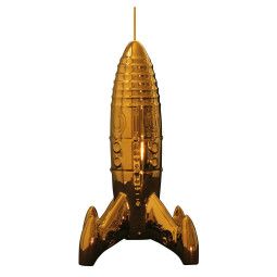 Seletti My Spaceship Gold Edition woondecoratie