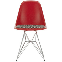 Vitra Eames DSR stoel fiberglass vast zitkussen