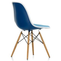 Vitra Eames DSW gestoffeerde stoel