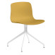 Hay About a Chair AAC10 stoel met wit onderstel Mustard
