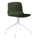 Hay About a Chair AAC10 stoel met wit onderstel Green