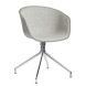 Hay About a Chair AAC20 stoel, onderstel gepolijst, kuip grijs, Hallingdal 110