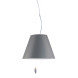 Luceplan Costanzina hanglamp up&down, kap concrete grey
