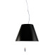 Luceplan Costanzina hanglamp up&down, kap zwart