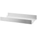 String Furniture Metal shelf high edge galvanized 1-pack 58/30
