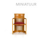 Vitra Barrel Chair miniatuur