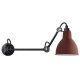 DCW éditions Lampe Gras N204 L40 Single wandlamp rood