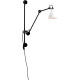 DCW éditions Lampe Gras N210 wandlamp wit met koper