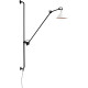 DCW éditions Lampe Gras N214 wandlamp wit met koper