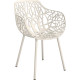 Fast Forest Armchair tuinstoel Creme Wit