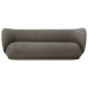 Ferm Living Rico Brushed 3-zits bank brown