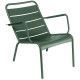 Fermob Luxembourg Low fauteuil met armleuning Cedar Green