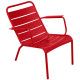 Fermob Luxembourg Low fauteuil met armleuning Poppy
