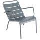 Fermob Luxembourg Low fauteuil met armleuning Storm Grey