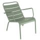 Fermob Luxembourg Low fauteuil met armleuning Cactus