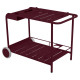 Fermob Luxembourg trolley Black Cherry