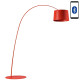Foscarini Twiggy MyLight booglamp LED dimbaar Bluetooth rood