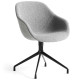 Hay About a Chair AAC121 gestoffeerde stoel Flamiber Grey