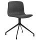 Hay About a Chair AAC11 gestoffeerde stoel, onderstel zwart, Remix 173