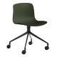 Hay About a Chair AAC14 stoel met zwart onderstel Green