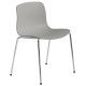 Hay About a Chair AAC16 stoel met chroom onderstel Concrete Grey
