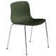 Hay About a Chair AAC16 stoel met chroom onderstel Green