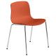 Hay About a Chair AAC16 stoel met chroom onderstel Orange