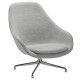 Hay About a Lounge Chair High AAL91 fauteuil hallingdal 130, onderstel gepolijst aluminium