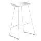 Hay About a Stool AAS38 barkruk wit onderstel, wit  75 cm