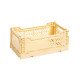 Hay Colour Crate opberger S light yellow