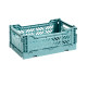 Hay Colour Crate opberger S teal
