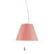 Luceplan Costanzina hanglamp up&down, kap edgy pink