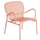Petite Friture Week-end fauteuil blush
