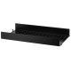 String Furniture Metal shelf high edge 58x30 1-pack zwart