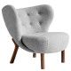 &tradition Little Petra fauteuil walnoot, Hallingdal 130